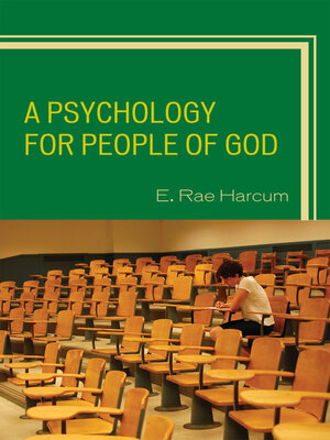 cover image of A Psychology for People of God